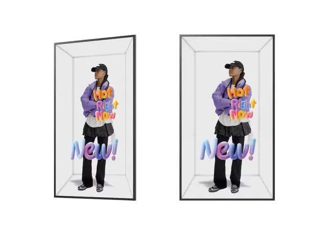 Samsung: 3D signage panel SMHX