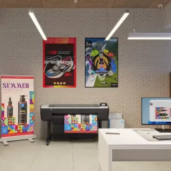 HP představilo nové velkoformátové tiskárny a rozšířené funkce PrintOS Production Hub