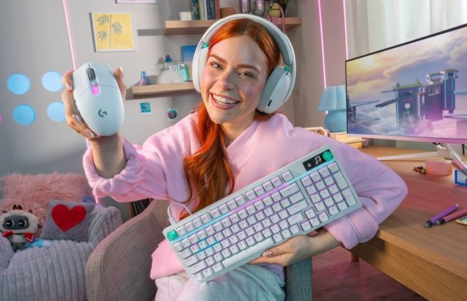 Logitech představil cenově příznivou myš a klávesnici řady G3 pro hraní na PC