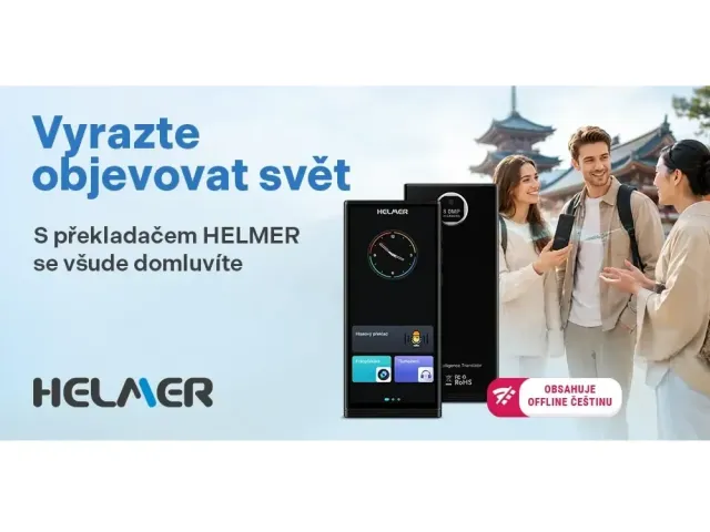 Objevujte svět s překladačem Helmer