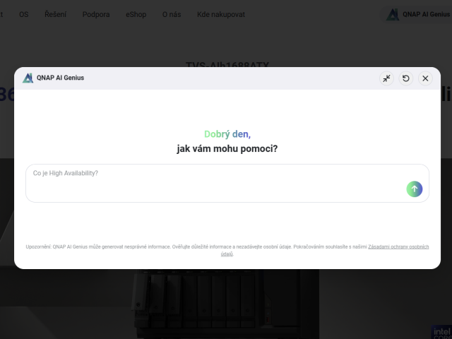 QNAP představil nástroj AI Genius pro rychlý přístup k informacím a chytřejší výběr produktů