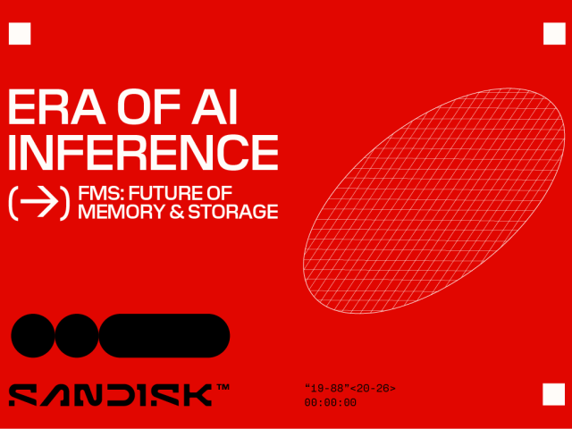 Sandisk představuje inovace NAND pro éru inference AI na FMS 2026