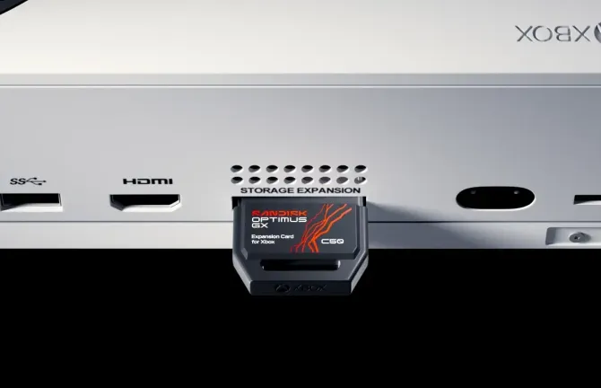 SANDISK představil novou rozšiřující kartu Optimus GX C50 Storage Expansion Card for XBOX