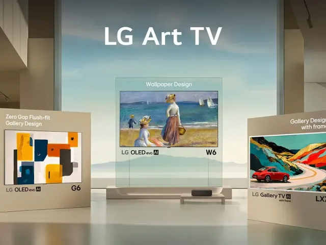Televizory, které splynou s prostorem: LG ART TV 2026