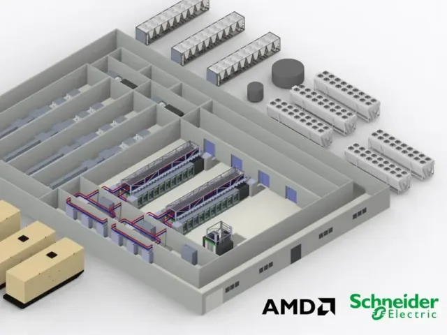 Schneider Electric a AMD urychlí výstavbu AI datových center