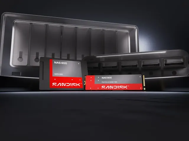 Nová řada Sandisk NAS přináší rychlá a odolná SSD pro profesionály a malé podniky