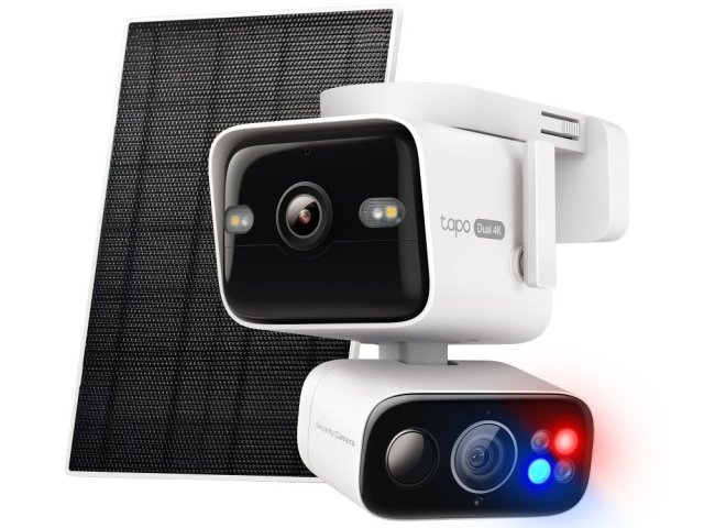 TP-Link Tapo C675D KIT: Solárně napájená 4K kamera se dvěma objektivy pro lepší přehled o celém pozemku