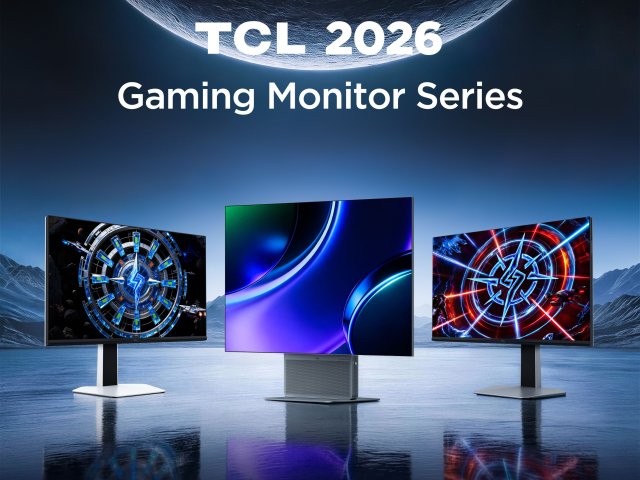 TCL uvádí na trh monitory pro rok 2026, včetně své první OLED+ vlajkové lodi