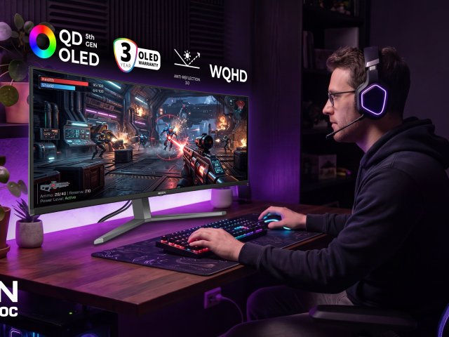 AGON by AOC představuje své nejnovější  herní OLED novinky na veletrhu Gamescom 2026