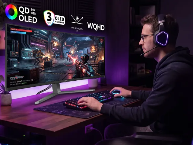 AGON by AOC představilo své nejnovější herní OLED monitory