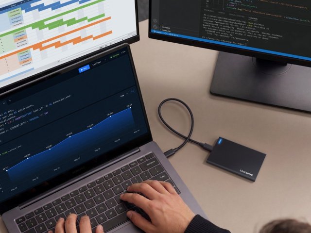 Samsung představil SSD disky P9 a P7 s rozhraním USB4