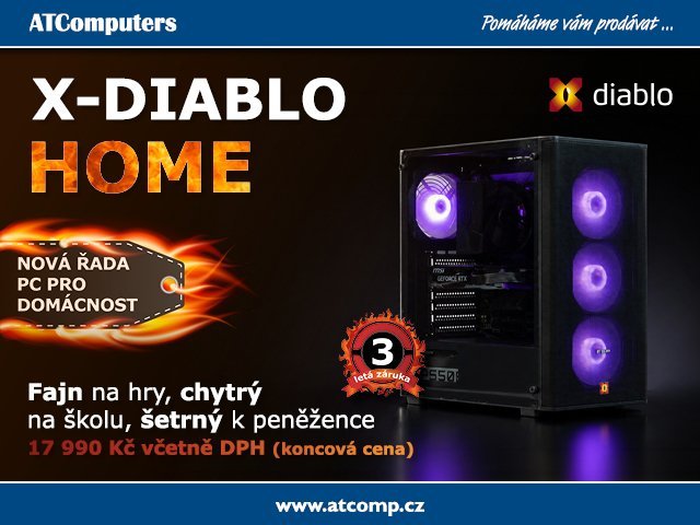 Novinka u ATC: X-Diablo Home