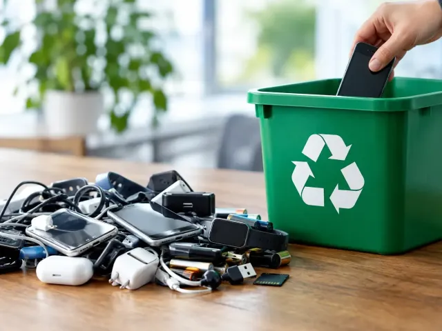 Každý Čech ročně vyhodí až tři kila drobné elektroniky