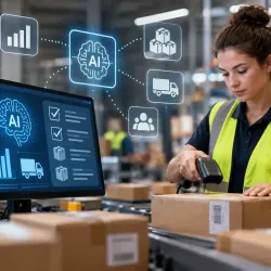 AI už využívá polovina logistických firem. Ve skladech ale chybějí lidé, kteří s ní umějí pracovat
