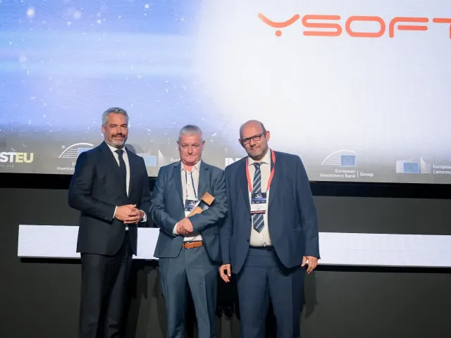 Y Soft získal ocenění EIB. V cloudu má přes 100 tisíc zařízení a 1,9 milionu aktivních uživatelů