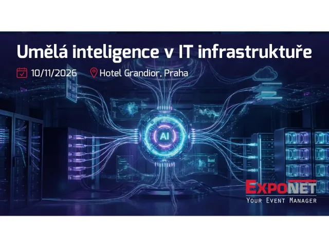 AI v ostrém provozu: Modely, infrastruktura a bezpečnost na konferenci Umělá inteligence v IT infrastruktuře 2026