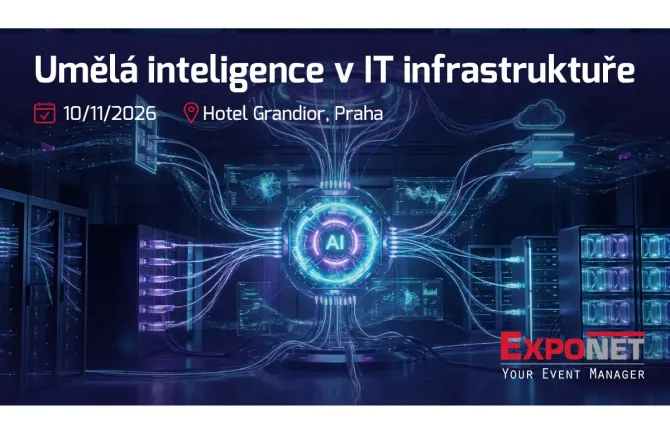 AI v ostrém provozu: Modely, infrastruktura a bezpečnost na konferenci Umělá inteligence v IT infrastruktuře 2026