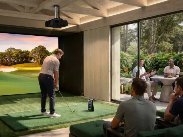 BenQ uvedl na trh první golfové projektory na světě s technologií AI Sim Sense