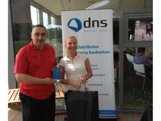 Evžen Valtr (ICZ), vítěz třetího kola turnaje DNS 9ers Golf Cup 