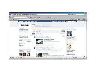 D-Link na Facebooku slibuje fanouškům bohaté informace i zábavu.
