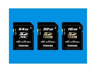 64GB SDXC paměťová karta Toshiba.