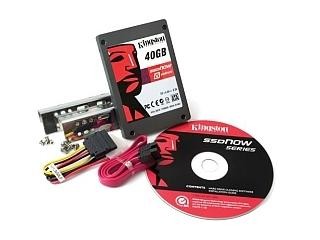 Kingston SSDNow V Series 40GB Accelerator Drive.