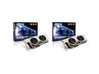 Dvě nové karty od MSI: R5870/R5860.