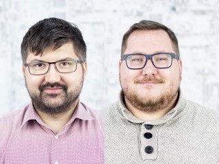 Zleva Jan Sadílek a Jaroslav Kotápiš