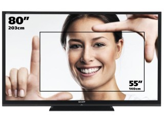 TV Aquos LC-80LE645E