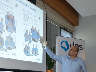 Petr Plodík představil novou sestavu IBM divize DNS