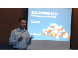Robert Havránek, produktový manažer společnosti Microsoft, představil Microsoft SQL Server 2012