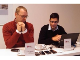 Radek Hadraba (vlevo) a Ondřej Oubrecht z LG