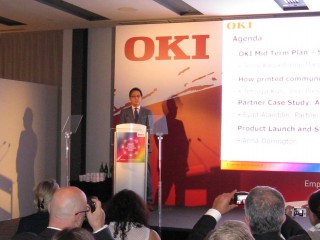 Terry Kawashima, ředitel Oki EMEA