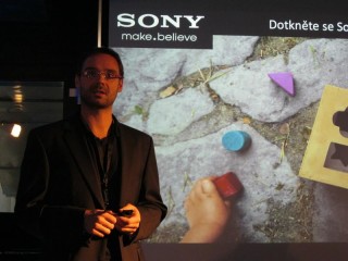 Tomáš Hrzán, Trade Marketing Manager Sony Vaio, představil Sony Vaio Duo 11 a další dva modely ultrabooků