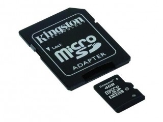 microSDHC10 ve 4GB verzi s adapterem