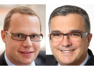 Nicolas Leblanc a Philippe Fossé, manažeři ve společnosti EMC