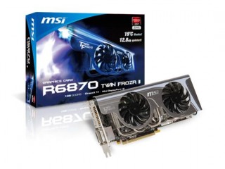 R6870 Twin Frozr II podporuje rozhraní CrossFireX i Eyefinity