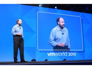 Paul Maritz, prezident a CEO společnosti VMware během úvodní prezentace konference VMword 2010