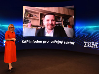 Hana Součková, generální ředitelka SAP ČR, a Martin Ferenec, generální ředitel slovenské pobočky SAPu