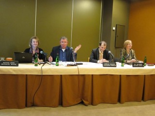 Martina Lübon, Deutsche Messe Hannover, Jan Gabriel, tlumočník, Ladislav Kudláček, Hospodářská komora ČR, Eva Václavíková, Deutsche Messe ČR