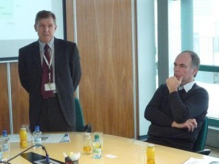 Martin Procházka - ředitel společnosti OKsystem, Ivo Rosol - člen vedení OKsystem
