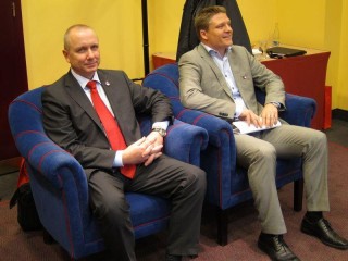 Vladimír Špička (vlevo), Regional Sales Manager Eastern Europe, Red Hat 