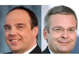 Hagen Rickmann (vlevo) a Ulrich Meister