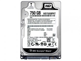 Záruka na WD Scorpio Black je pět let