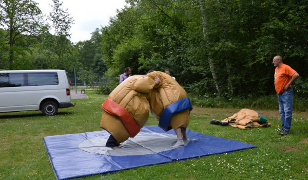 Tuhé boje vypukly v sumo ringu