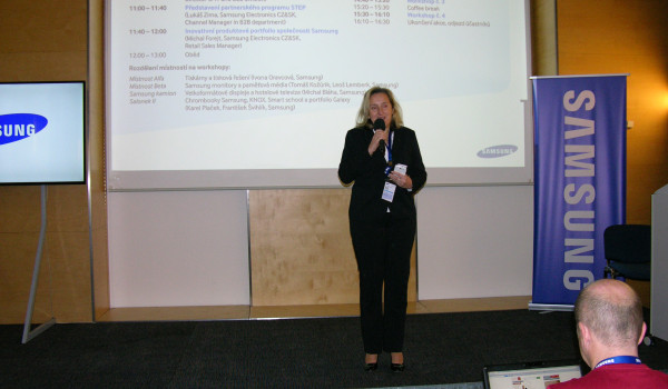 Marcela Grafová, marketingová manažerka společnosti Samsung zodpovědná za channel marketing a produktovou komunikaci divizí IT a B2B