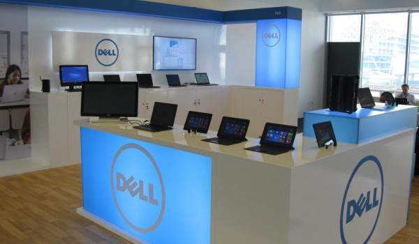 Stánek firmy Dell