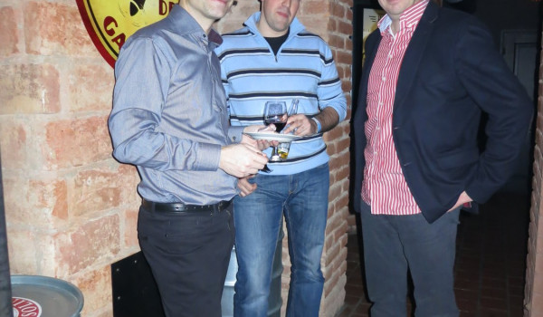 Vlevo Tomáš Kubát a vpravo Pavel Klimuškin oba z HP
