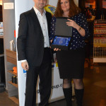 Cenu za druhé místo v kategorii VAD za Avnet převzala Lenka Uzun (vpravo)