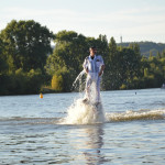 Flyboardové vystoupení